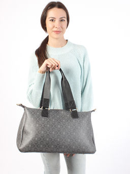 LACCOMA сумка AC89100-лагуна темно-серый эко кожа