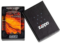 Зажигалка ZIPPO Поток лавы | Lava Flow 48622  фото 6