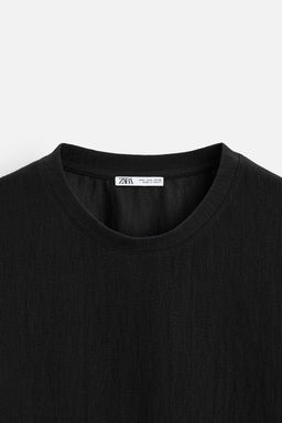 TEXTURED RELAXED FIT T-SHIRT