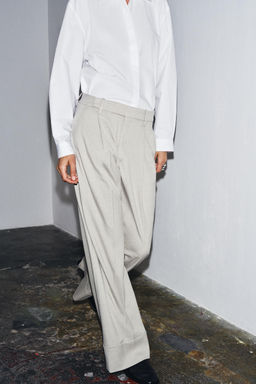 ZW COLLECTION DARTED TROUSERS - Zara фото 4