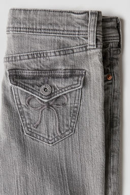 Slim Fit Flared Leg Jeans - H&m фото 3