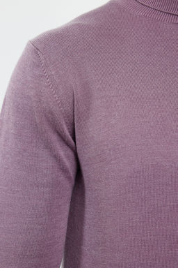 Trendyolmilla Man Murdum Slim Pamuklu Bal?kc? Yaka Duz Triko Kazak TMNAW25KZ00003  фото 5