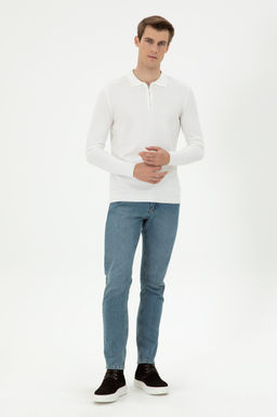 Мужской свитер цвета экрю - U.s. polo assn фото 4