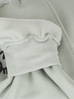 5663 MENTHOL Брюки спортивные женские с начесом (50% хлопок, 50% полиэстер) - Фабричный китай фото 8