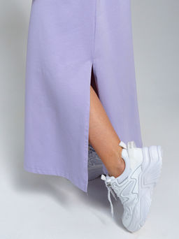 970 Платье-мантия "Лиловый"