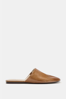 ZAPATO DESTALONADO PIEL / Marr?n - Zara фото 2