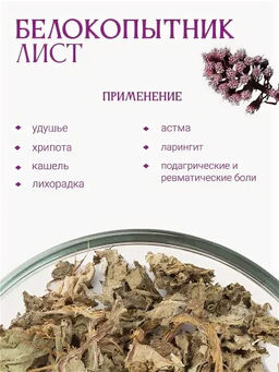 Белокопытник лист - Травы горного крыма фото 2