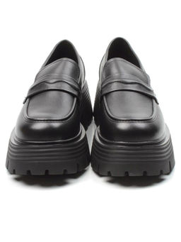 03-5930 BLACK Лоферы женские (натуральная кожа)