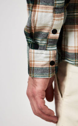 Рубашка фланель P321-0480 green - Primm фото 7