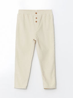 Beli Lastikli Erkek Bebek Pantolon