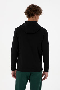 Erkek Siyah Basic Sweatshirt Sepette S_rpriz _ndirim - U.s. polo assn фото 5