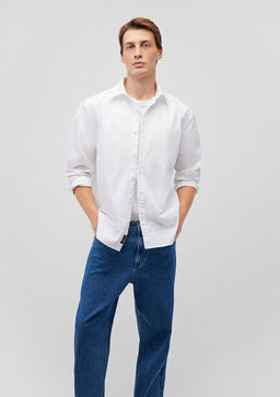 Beyaz Gomlek - Mavi фото 2