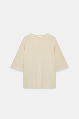 CAMISETA OVERSIZE FLUIDA / Arena