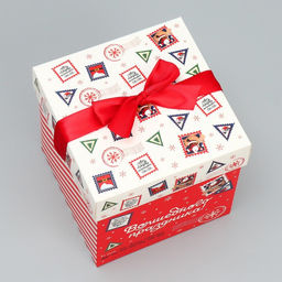 Коробка складная Волшебного праздника, 15 15 15 см - Дарите счастье фото 3