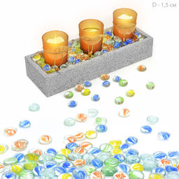 Декоративные камни 350г / 7-20 /уп 60/ - ГалеонТрейд фото 3