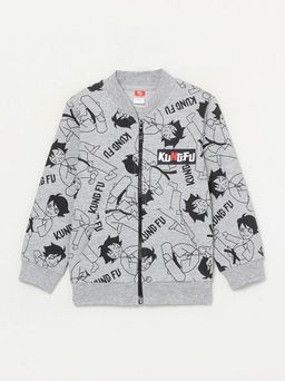 CRB wear/CWKB 62821-11-283 Толстовка для мальчика, светло-серый меланж/Ex.Cherubino