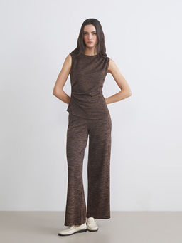 Bisiklet Yaka B?zg?l? Bluz