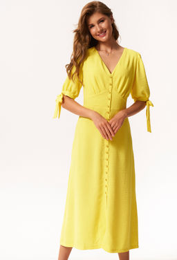 ХИТ! Платье KaVari 1044 желтый фото 2