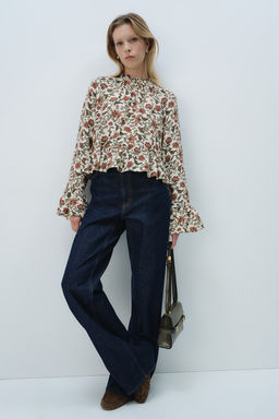 Blusa con peplo y volantes - H&m фото 2