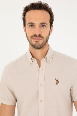 Мужская каменная рубашка с короткими рубашкой скидка в корзине - U.s. polo assn фото 2