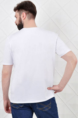 Арт. 6797 Футболка мужская 50-58 (5 шт) Цвет:белый - Идеал фото 4