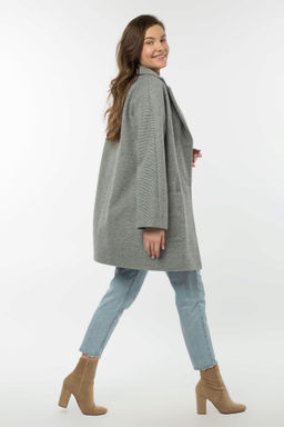 01-10544 Пальто женское демисезонное (пояс)