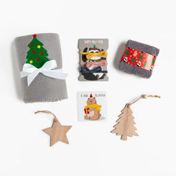 Набор подарочный "Happy New Year" плед и аксессуары