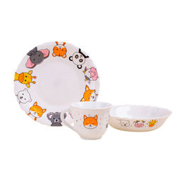 Набор для завтрака 3 пр. Animals стеклокер. арт. PO-3sd-754 (122289)