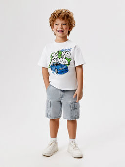 ACOOLA / Шорты джинсовые детские для мальчиков Annone светло-голубой