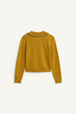 100% WOOL PETER PAN COLLAR JUMPER LIMITED EDITION - Zara фото 6