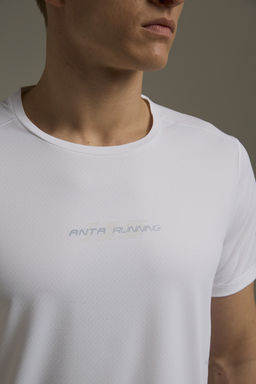 Футболка Белый ADVANCED RUNNING SS Tee - Anta фото 7