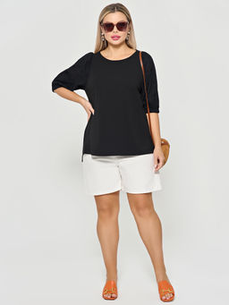 Футболка 0208-2 чёрный - Dora фото 140