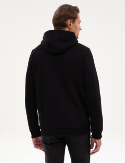 Siyah Regular Fit Sweatshirt - Pierre cardin фото 5