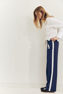 SATIN TROUSERS WITH SIDE STRIPES - Zara фото 4