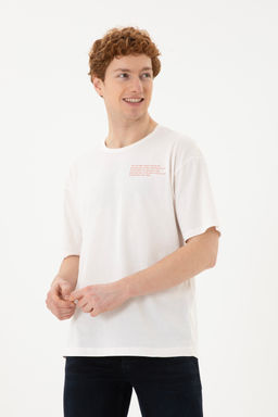 Мужская футболка цвета экрю - U.s. polo assn фото 3