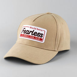 Кепка Fearless, бежевая, р-р 56