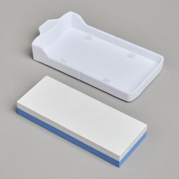 ПОДСТАВКА ДЛЯ НОЖЕЙ AGNESS С ТОЧИЛЬНЫМ КАМНЕМ 13,6*14,6*23 СМ  фото 4