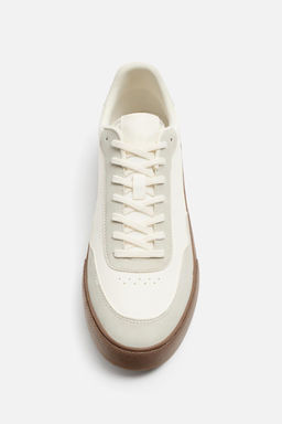 CONTRAST SOLE SNEAKERS - Zara фото 7
