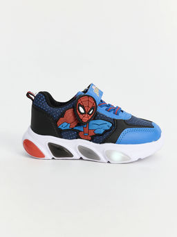 Spider-Man Bask?l? I??kl? Erkek ?ocuk Spor Ayakkab?
