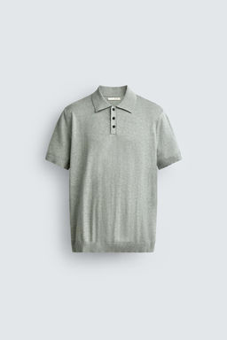 POLO PUNTO REGULAR FIT ESTRUCTURA / Tostado - Zara фото 14