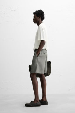 LINEN - COTTON T-SHIRT - Zara фото 4