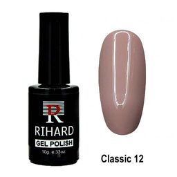 Rihard Classic Gel Polish Гель-лак - классическая коллекция, 10 мл, №12