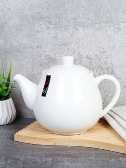 Чайник заварочный 800 мл ПАРА Классика форма офис Белый / GA5-TP /уп 6/24/ со стикером 713946 - Галеонтрейд фото 2