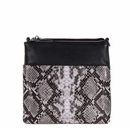 Сумка 9875-4-6 black gray Polina&Eiterou