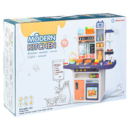 Игровой набор "Кухня (свет/звук) в коробке