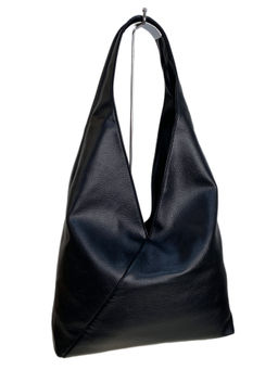 Женская сумка из искусственной кожи, цвет черный