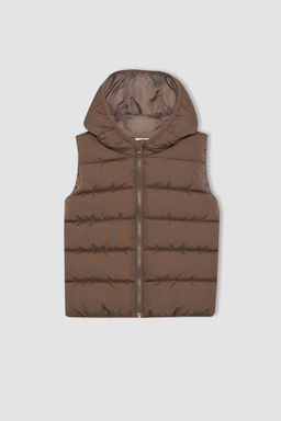 Водонепроницаемый водоотталкивающий надувной жилет для маленьких мальчиков - Defacto фото 5