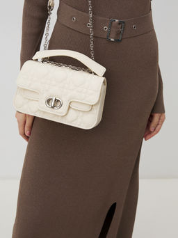 Женская сумка с ручками TENDANCE Артикул 4328348, молочно-бежевый  фото 5