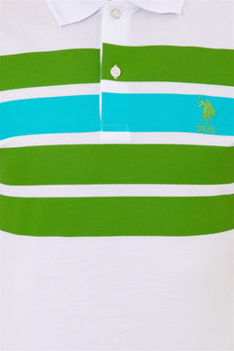 Мужская футболка Apple Green с воротником-поло Неожиданная скидка в корзине - U.s. polo assn фото 6