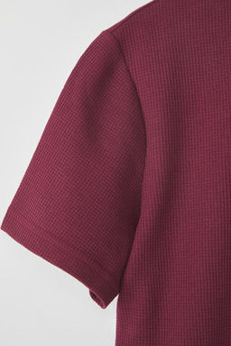 TRENDYOL MAN Siyah Slim/Dar Kesim Dokulu Dugmeli %100 Pamuklu Polo Yaka T-shirt TMNSS20PO0002 - Trendyolmilla фото 8